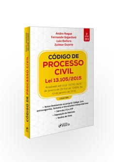 CÓDIGO DE PROCESSO CIVIL : LEI 13.105/2015  3ª ED - 2019