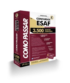 COMO PASSAR EM CONCURSOS  ESAF  - 3.500 QUESTÕES - 2ª ED - 2014 