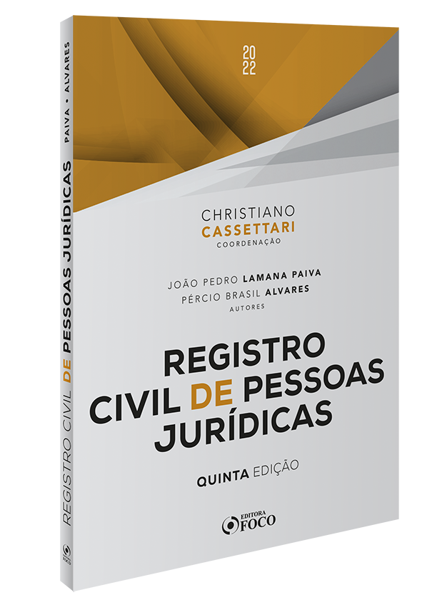 REGISTRO CIVIL DE PESSOAS JURÍDICAS - 5ª ED - 2022