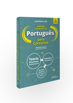 MANUAL COMPLETO DE PORTUGUÊS PARA CONCURSOS - 3ª ED - 2019