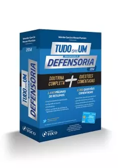 TUDO EM UM PARA CONCURSOS DE DEFENSORIA - 1ª ED. 2014