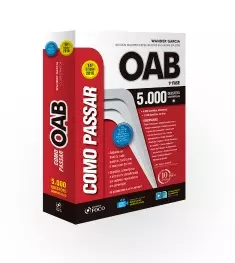 COMO PASSAR NA OAB - 1ª FASE - 5.000 QUESTOES COMENTADAS - 14ª  ED - 2018