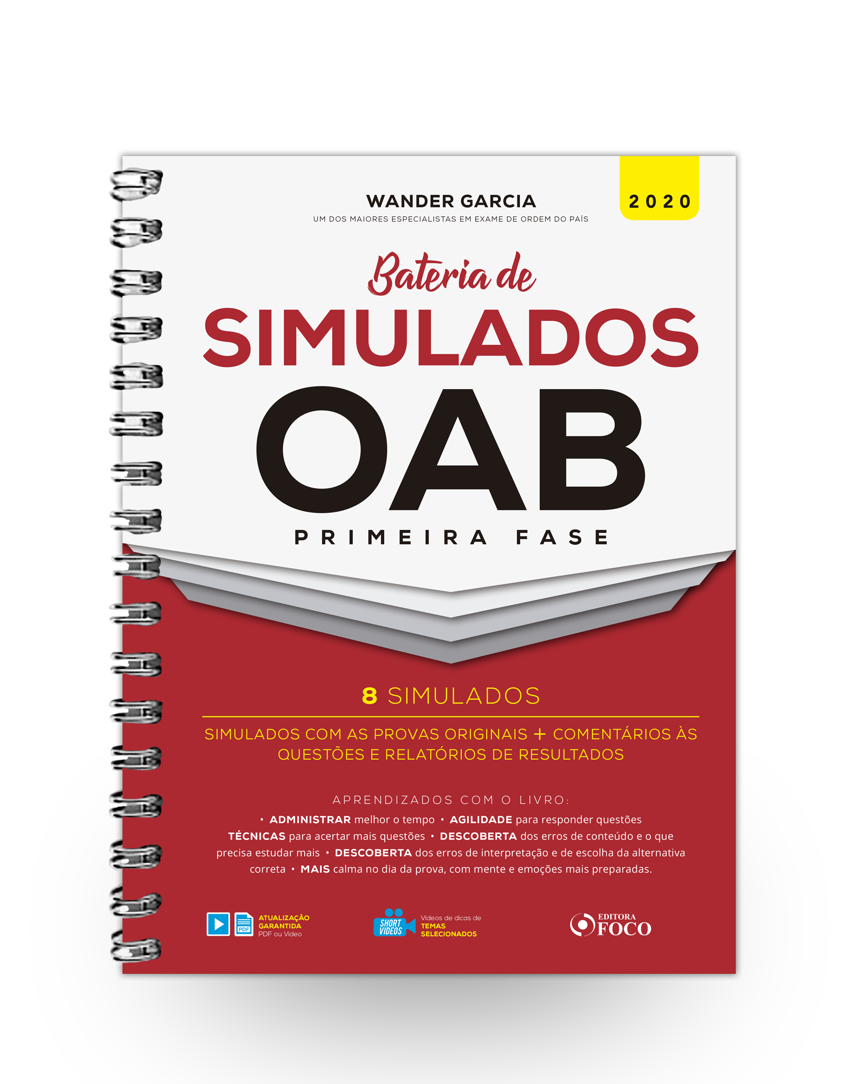 BATERIA DE SIMULADOS OAB 1ª FASE - 1ª ED - 2020