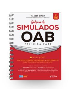 BATERIA DE SIMULADOS OAB 1ª FASE - 2ª ED - 2021