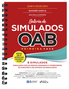 BATERIA DE SIMULADOS OAB 1ª FASE - 4ª ED - 2023