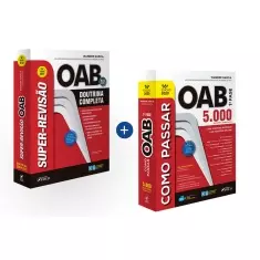 Combo OAB: Como Passar na OAB e Super Revisão