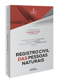 Registro Civil das Pessoas Naturais - 5ª Ed - 2023